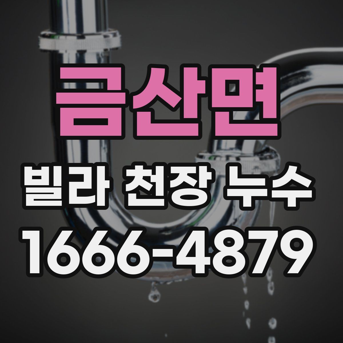 금산면 빌라 천장 누수