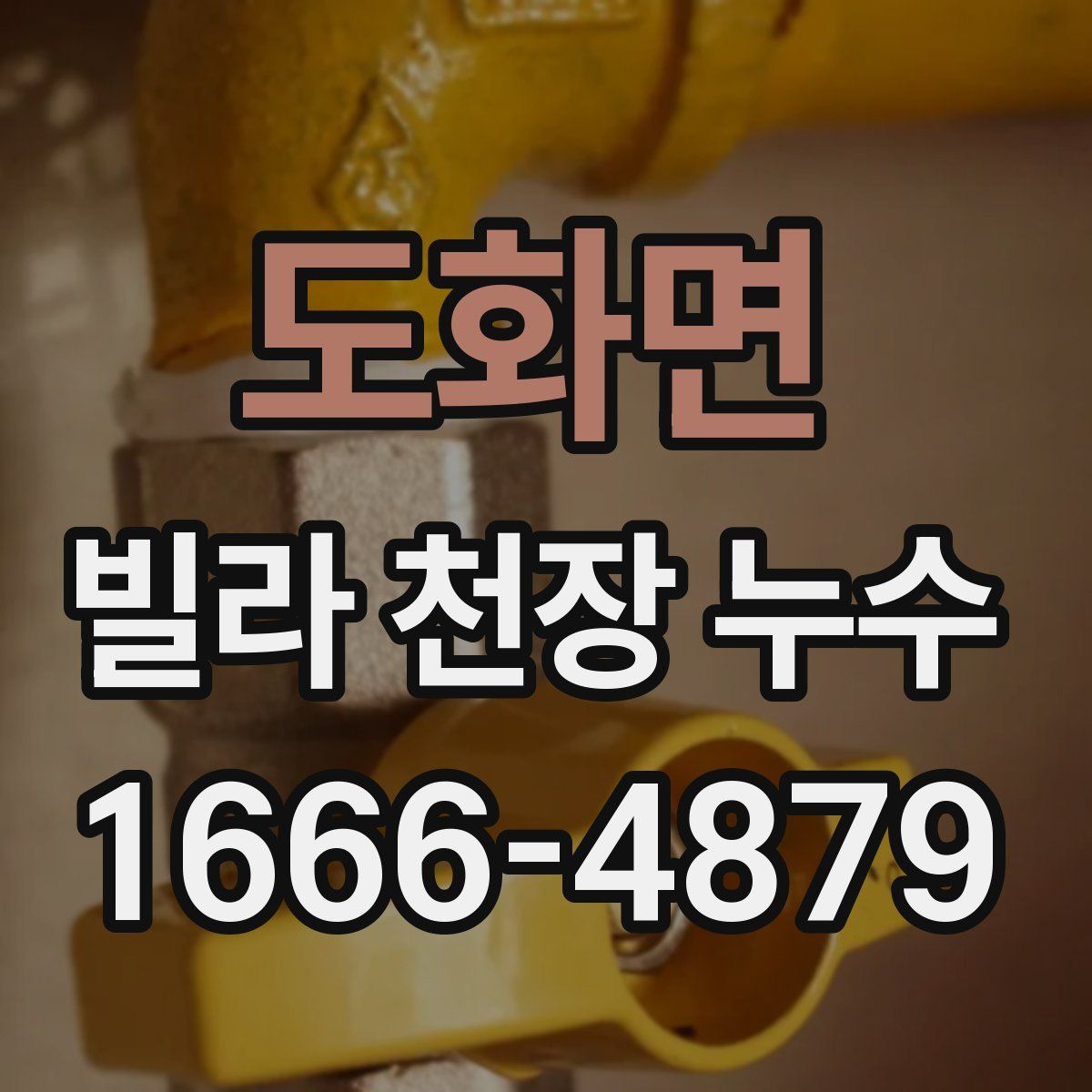 도화면 빌라 천장 누수