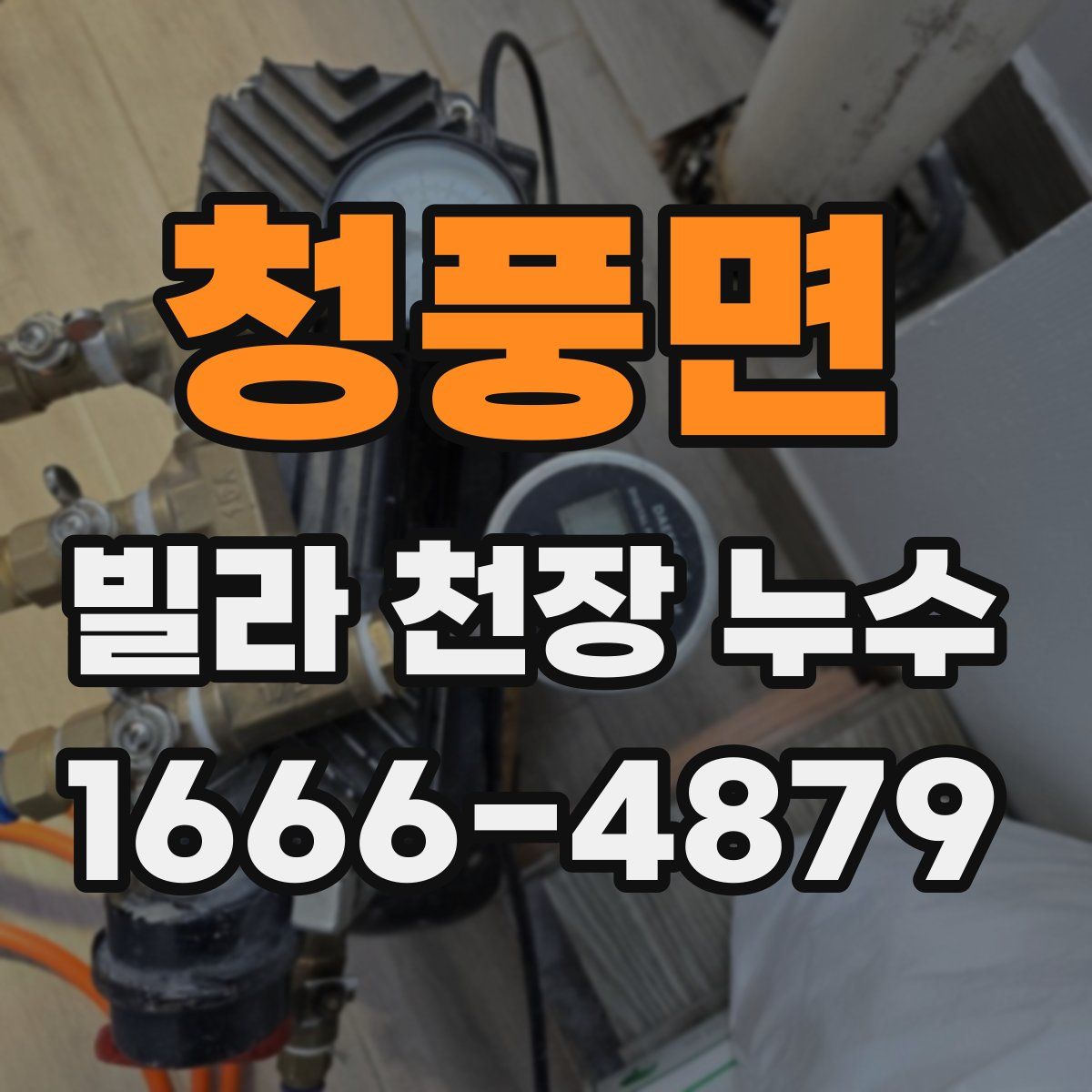 청풍면 빌라 천장 누수