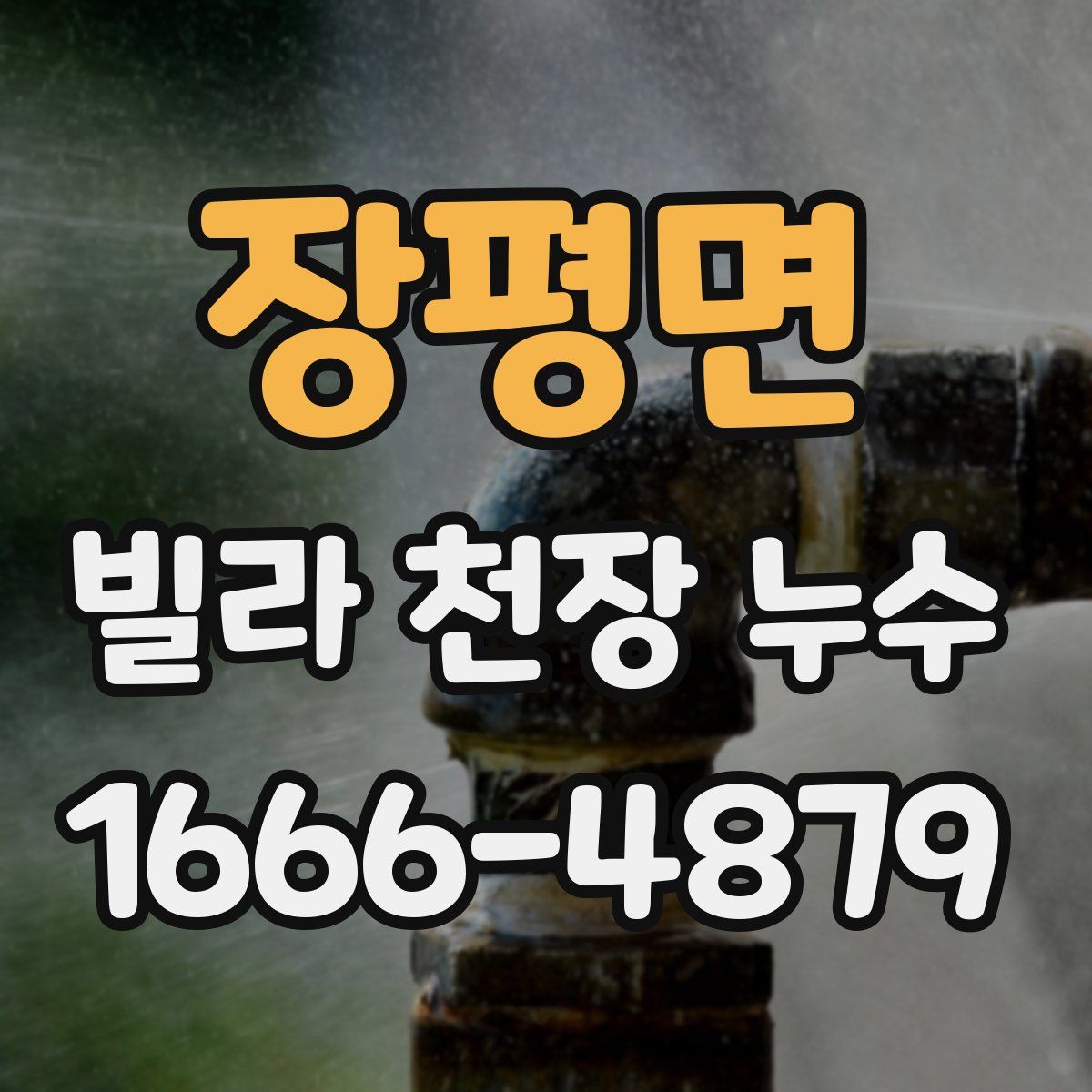 장평면 빌라 천장 누수