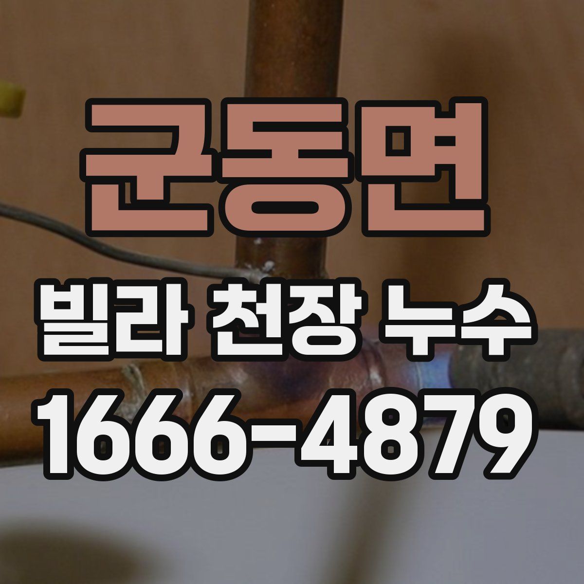 군동면 빌라 천장 누수