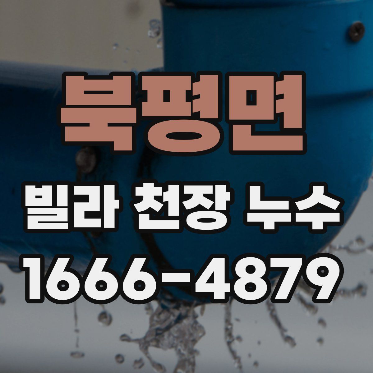 북평면 빌라 천장 누수