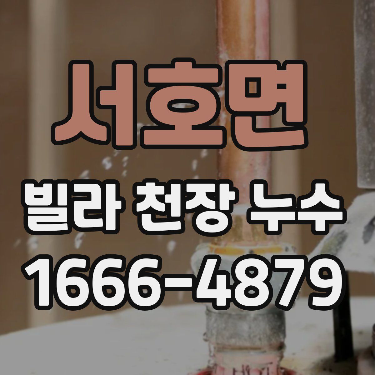 서호면 빌라 천장 누수