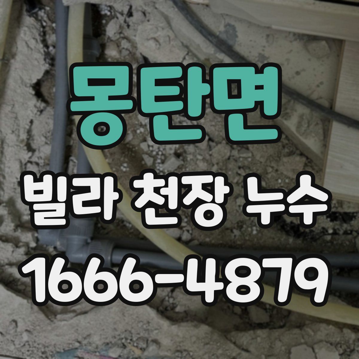 몽탄면 빌라 천장 누수