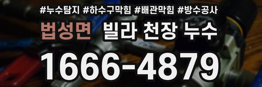 법성면 빌라 천장 누수