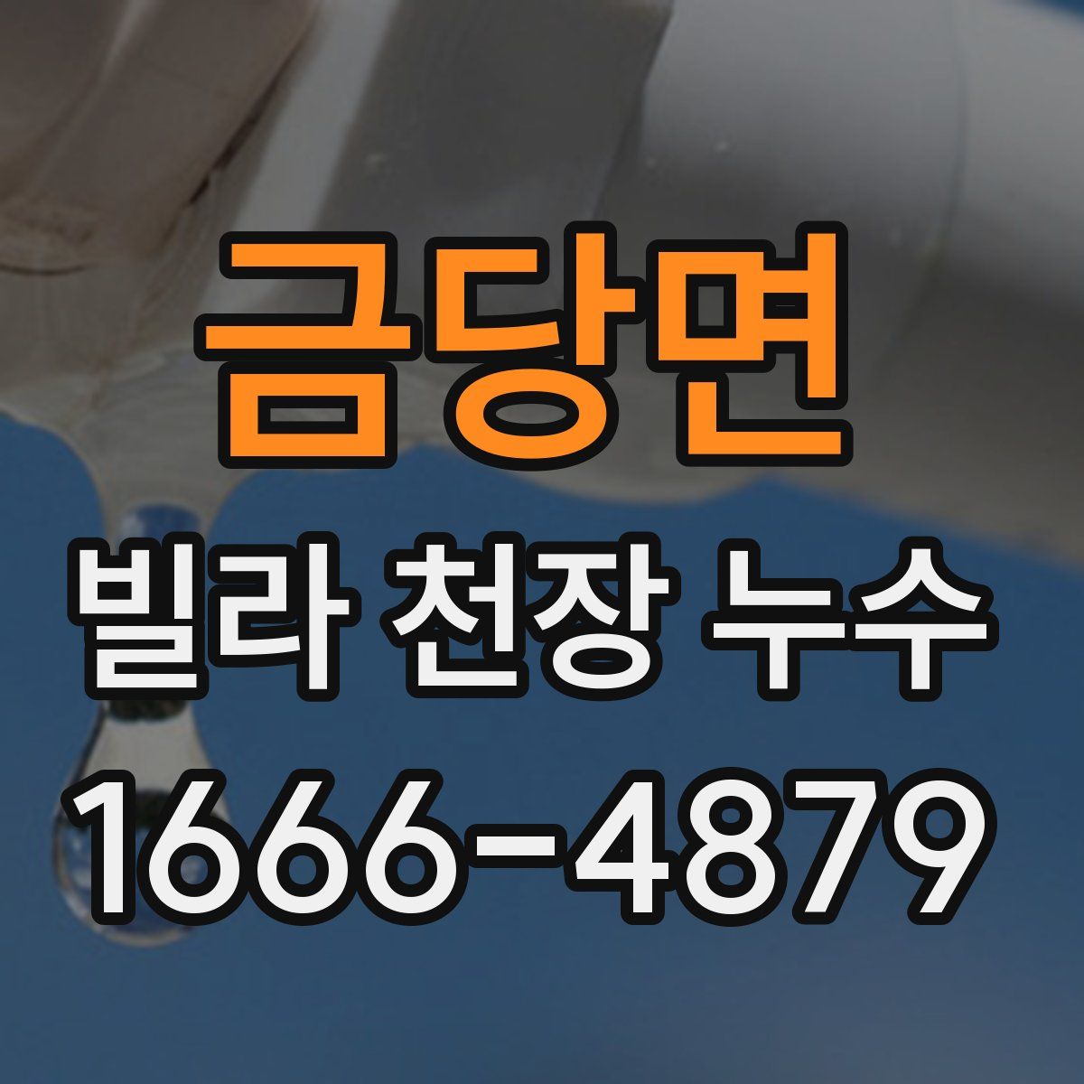 금당면 빌라 천장 누수