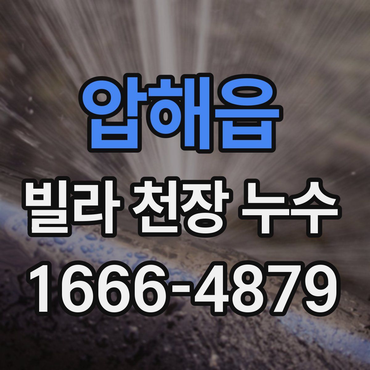 압해읍 빌라 천장 누수