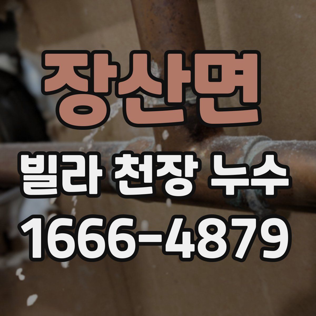 장산면 빌라 천장 누수