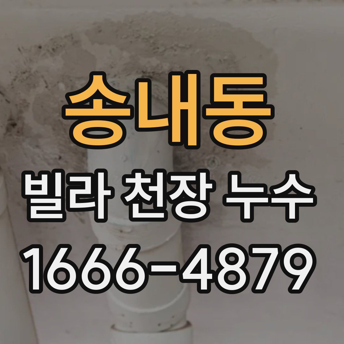 송내동 빌라 천장 누수