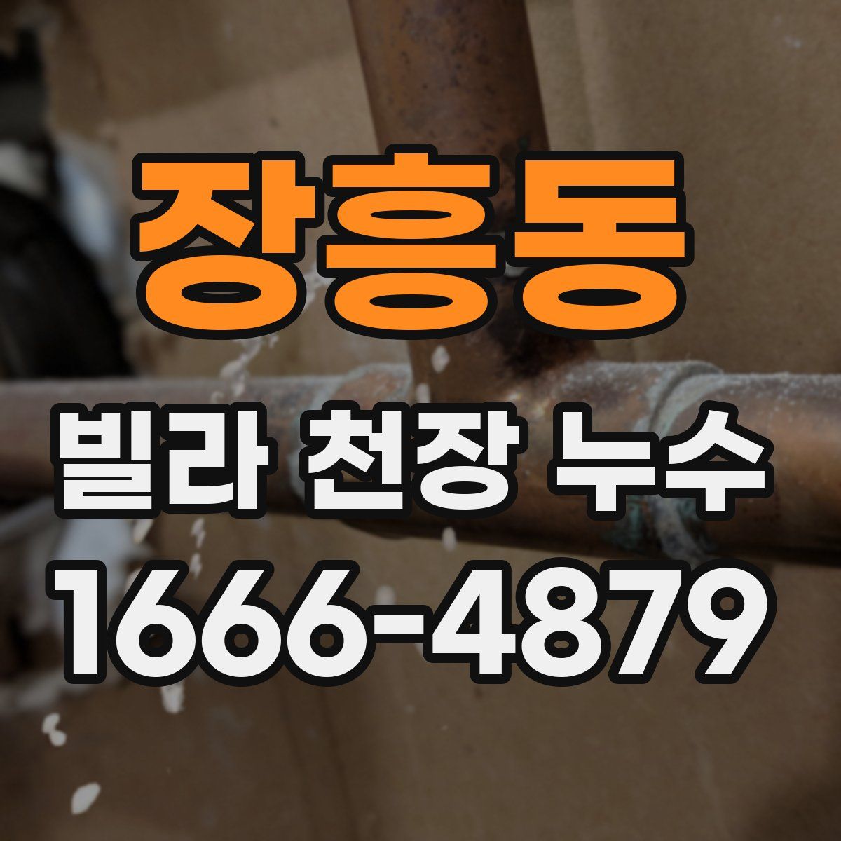 장흥동 빌라 천장 누수