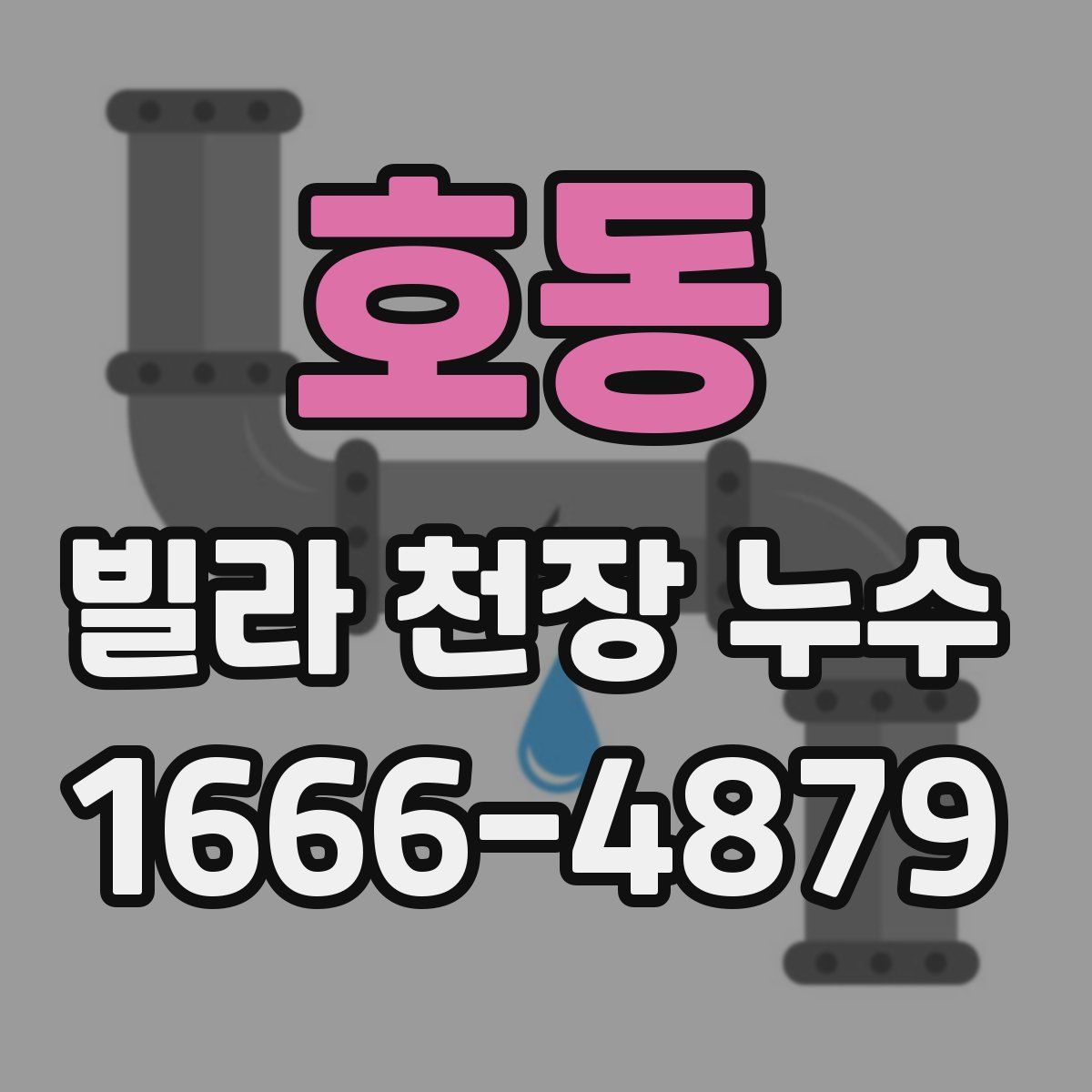호동 빌라 천장 누수