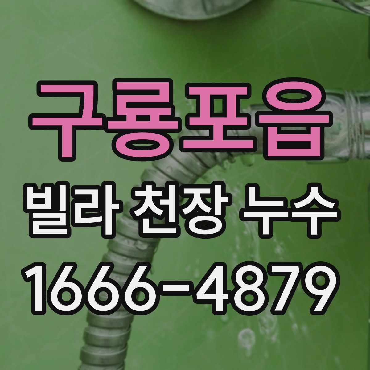 구룡포읍 빌라 천장 누수