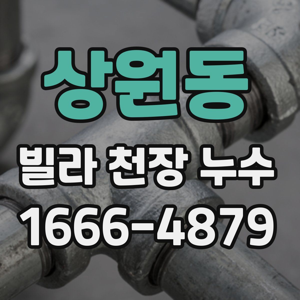 상원동 빌라 천장 누수