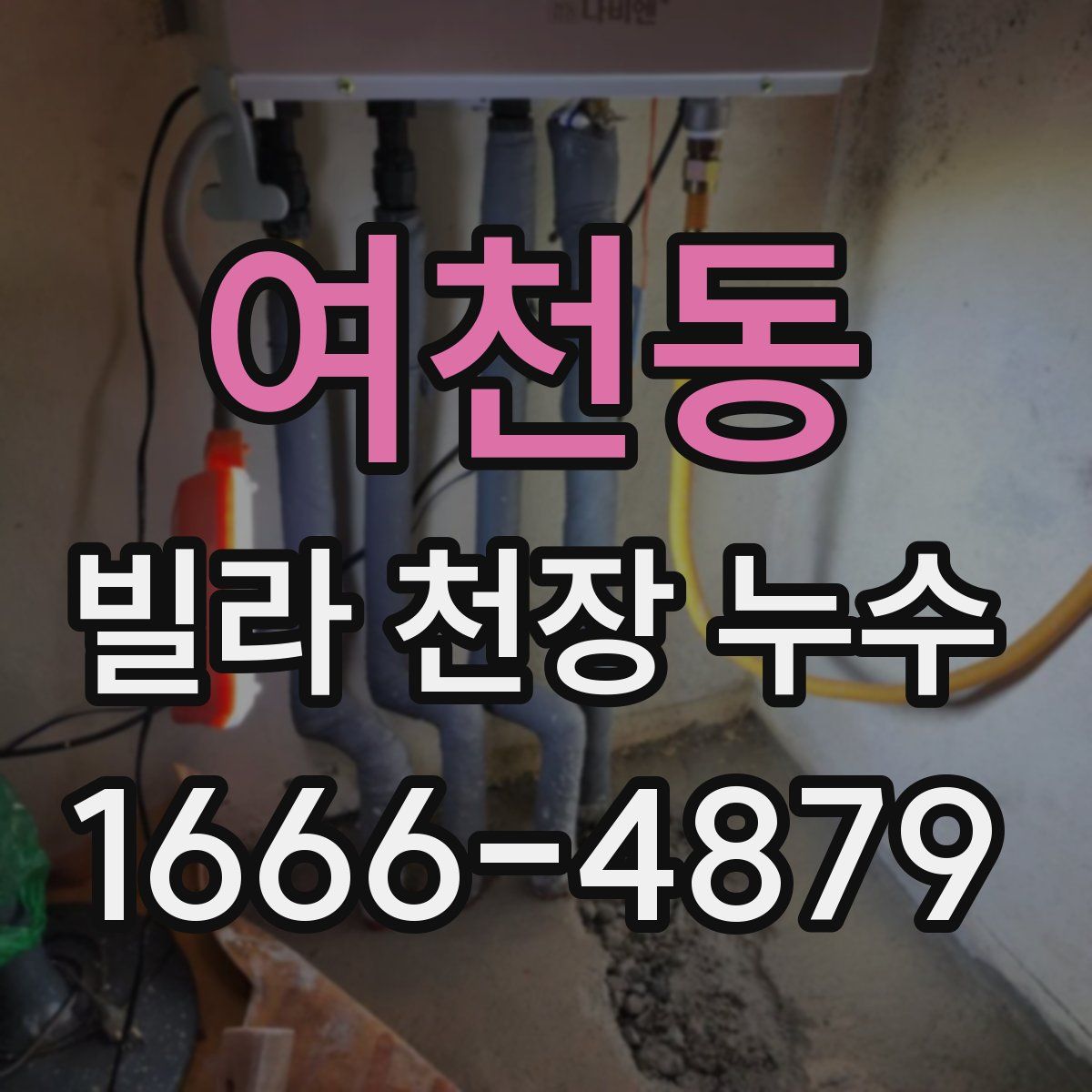 여천동 빌라 천장 누수