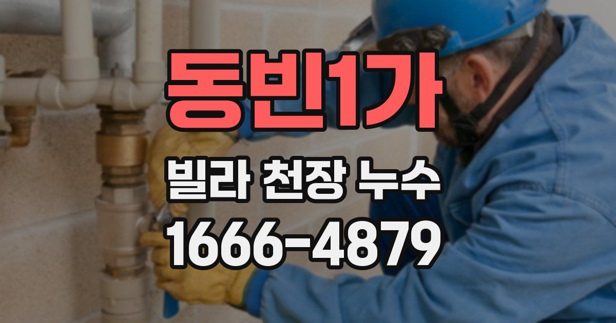 동빈1가 빌라 천장 누수