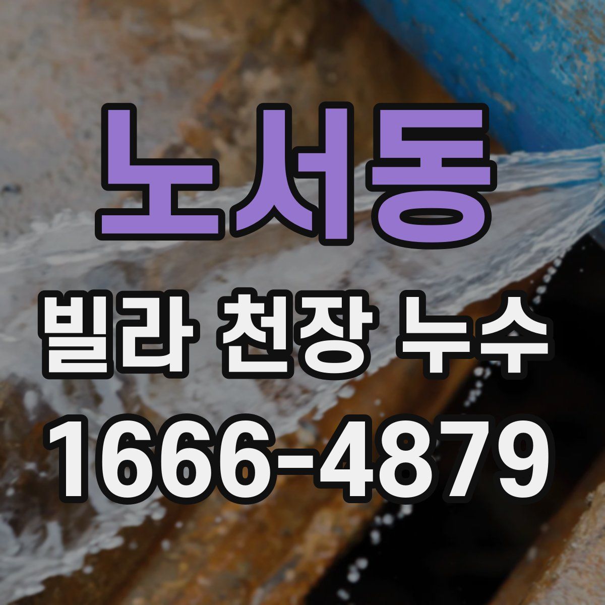 노서동 빌라 천장 누수