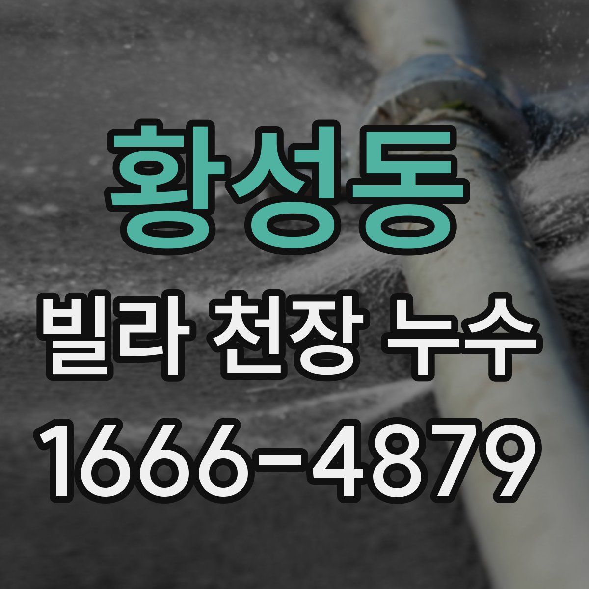황성동 빌라 천장 누수