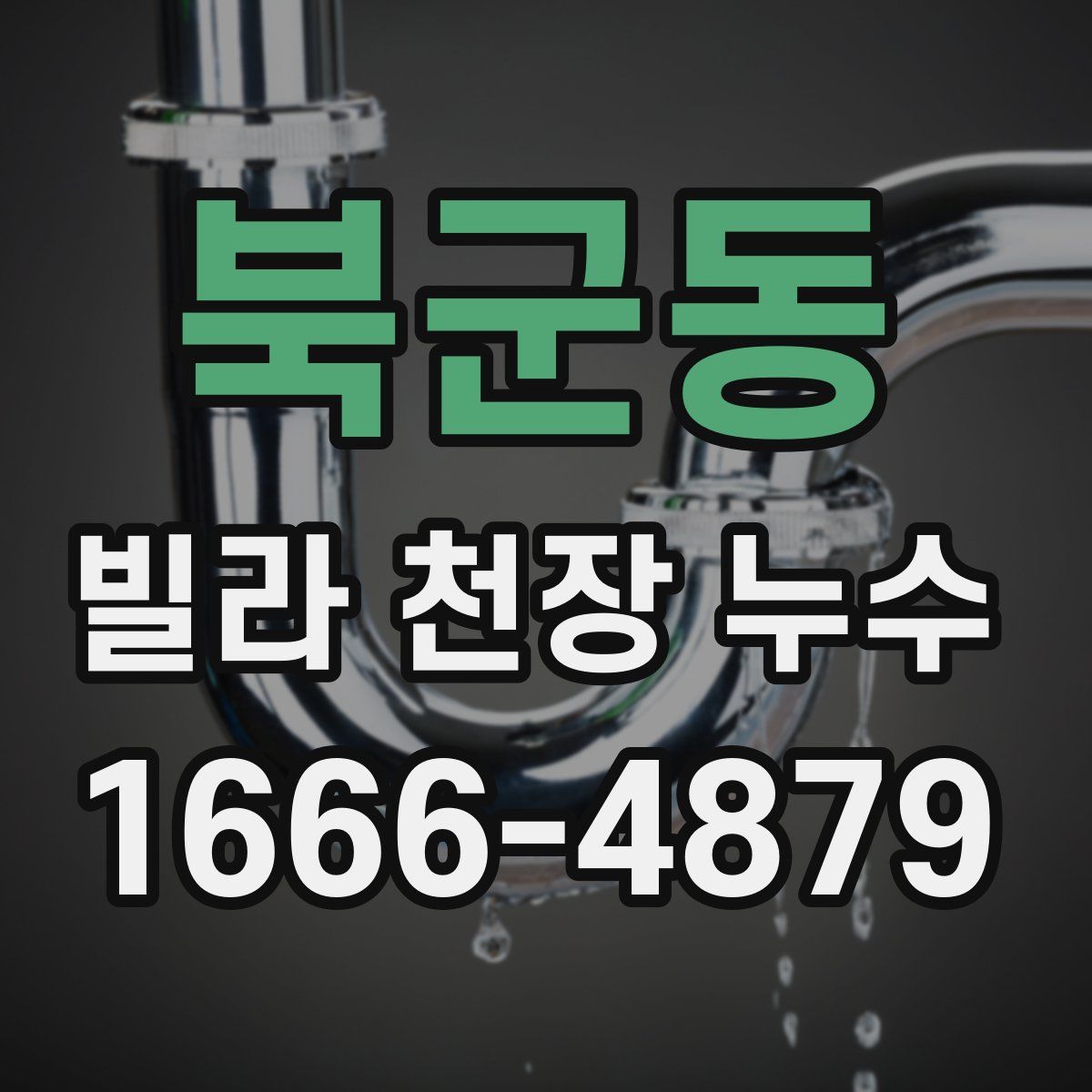 북군동 빌라 천장 누수