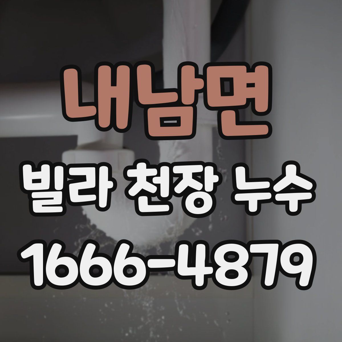 내남면 빌라 천장 누수