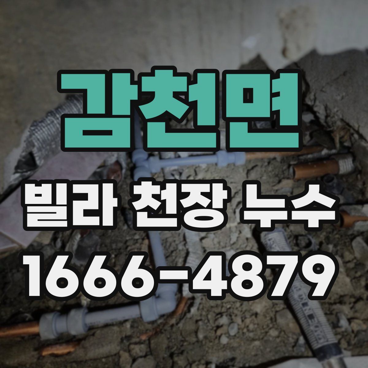 감천면 빌라 천장 누수