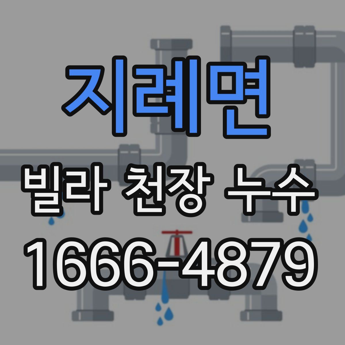 지례면 빌라 천장 누수