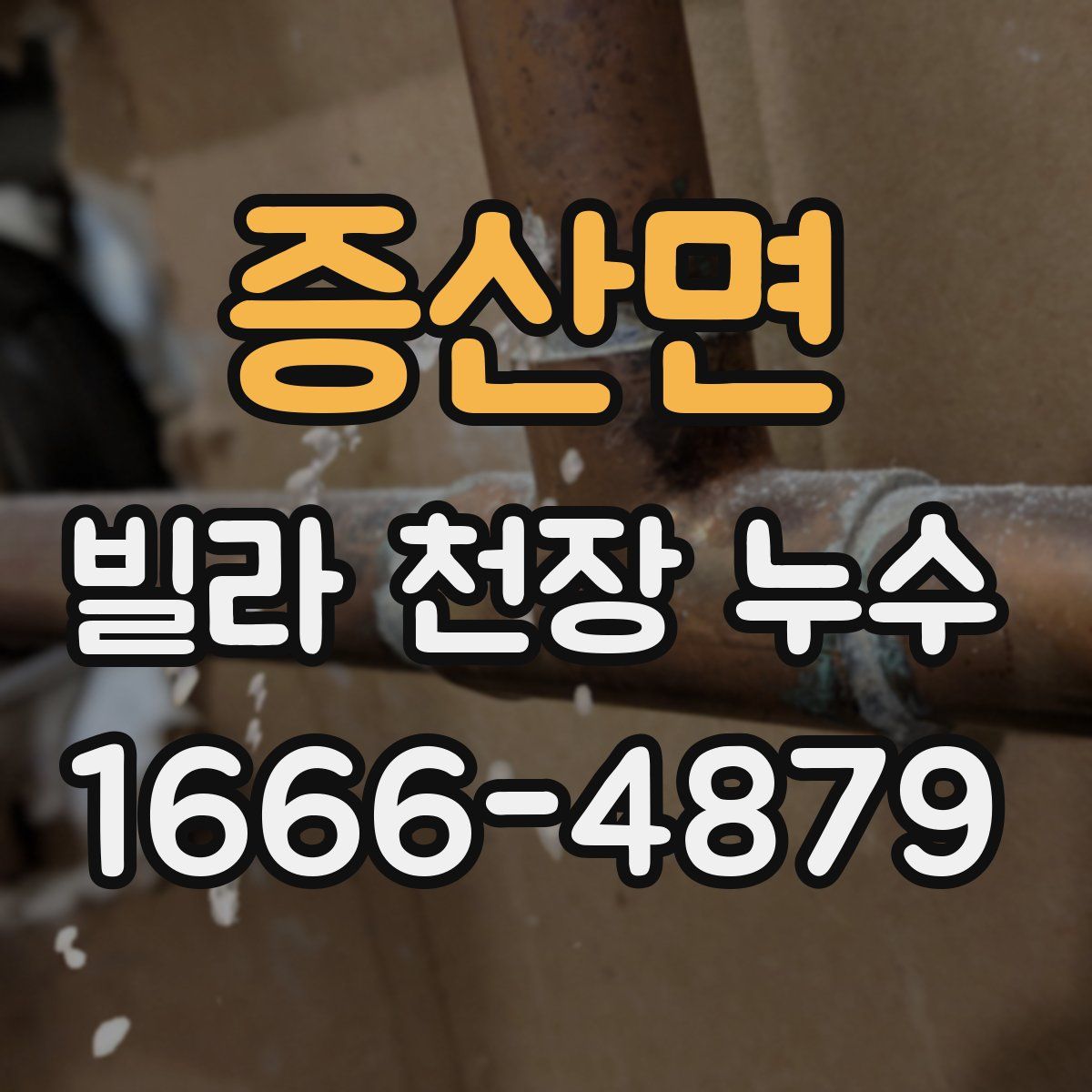 증산면 빌라 천장 누수