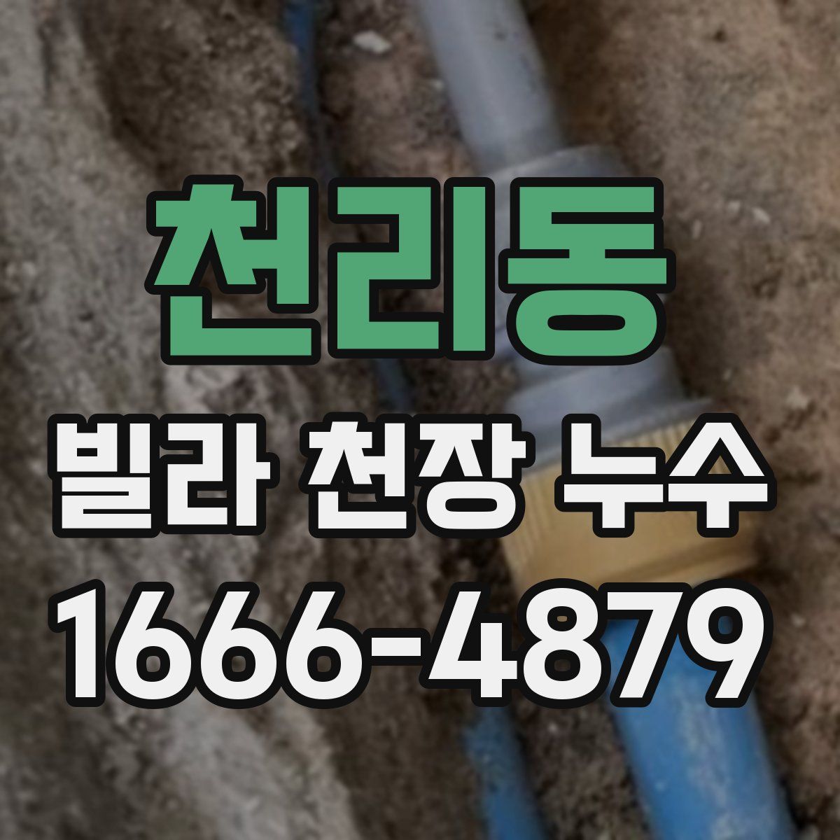 천리동 빌라 천장 누수