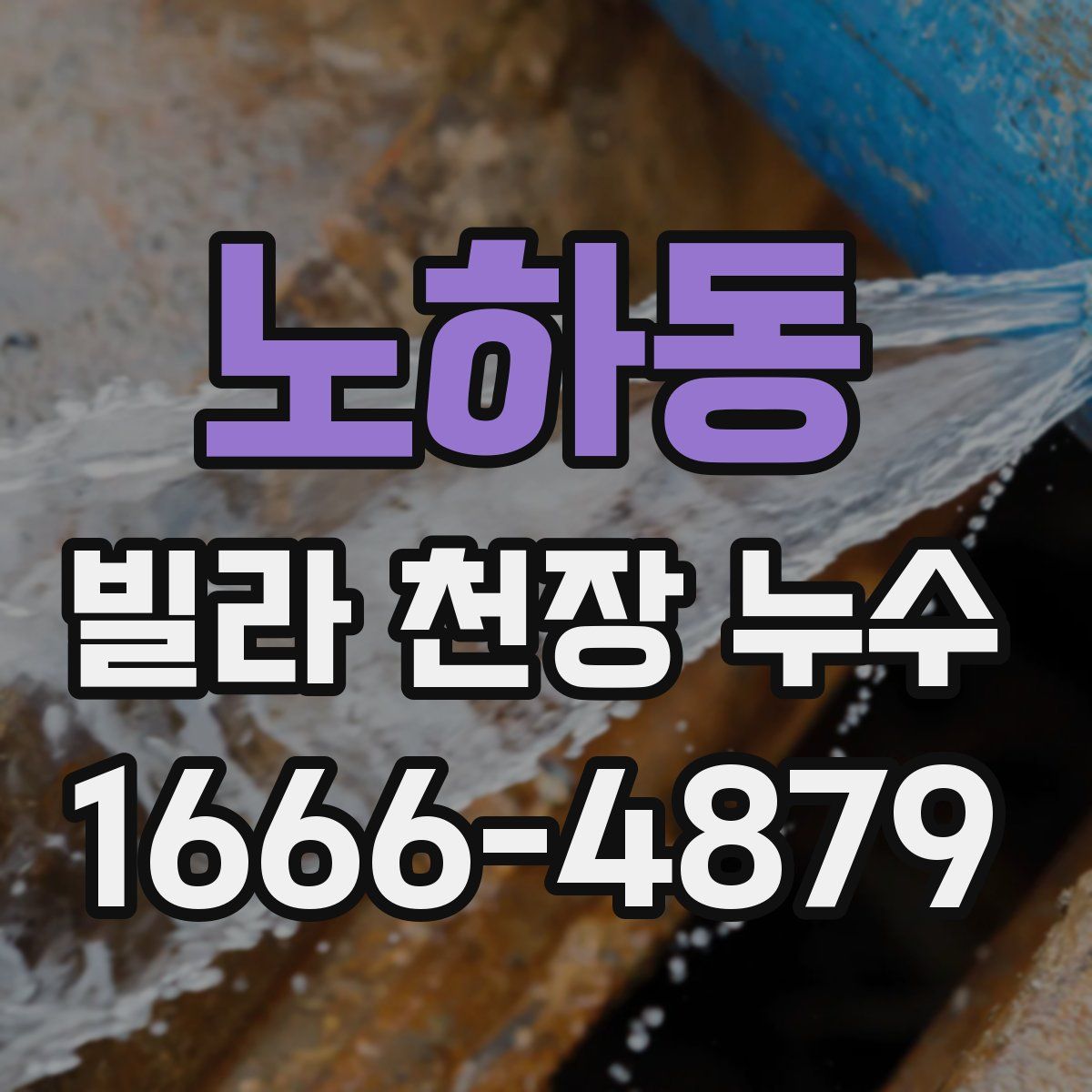 노하동 빌라 천장 누수