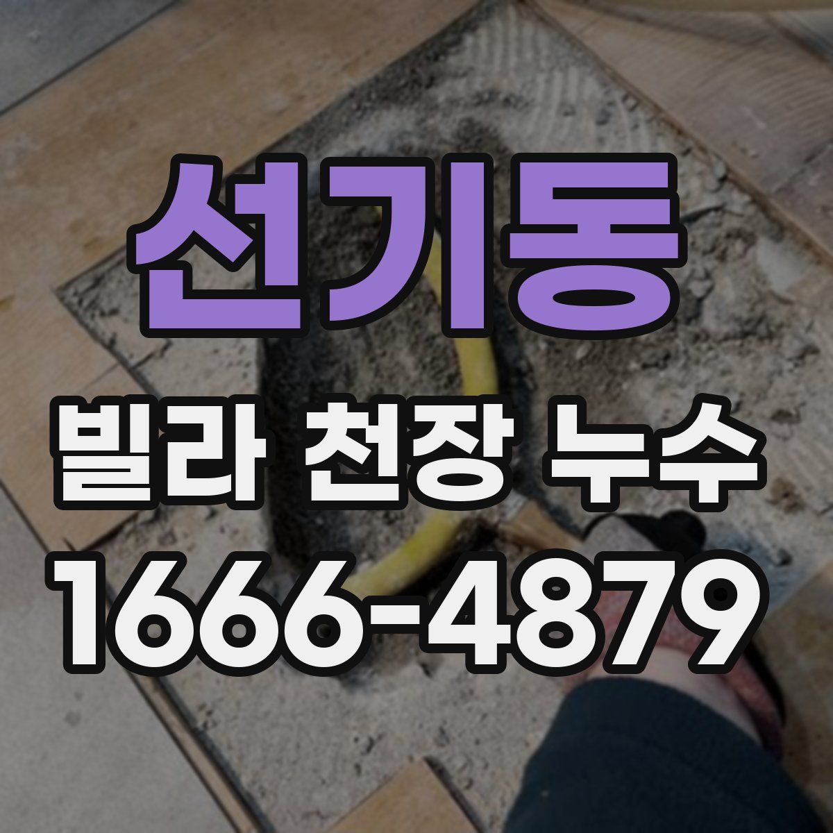 선기동 빌라 천장 누수
