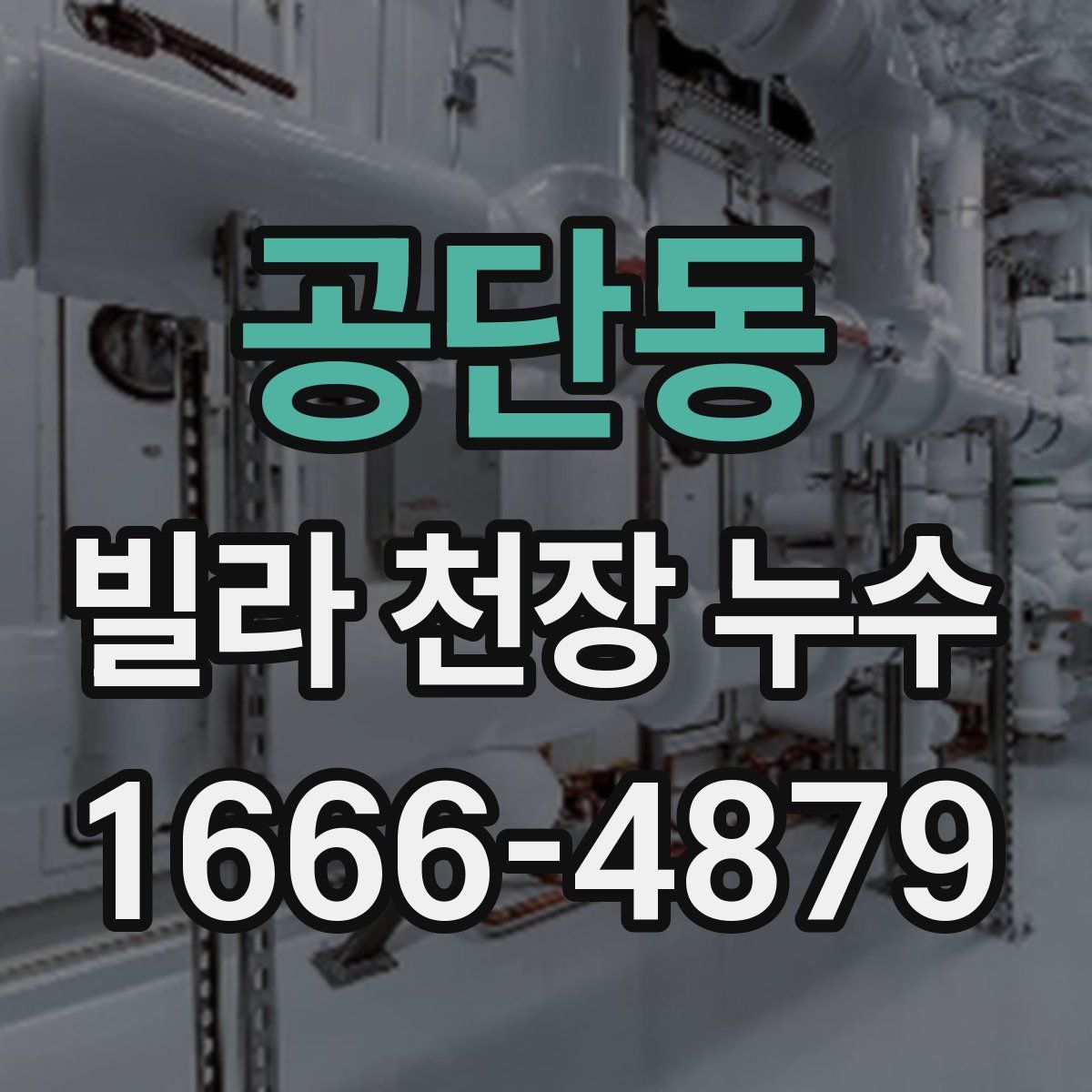 공단동 빌라 천장 누수