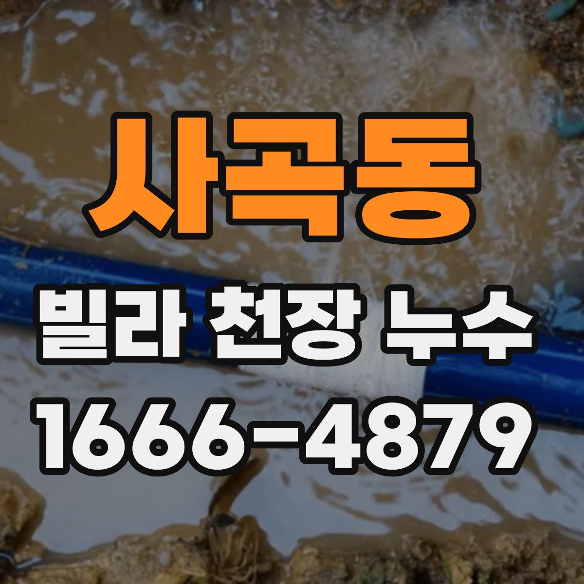 사곡동 빌라 천장 누수