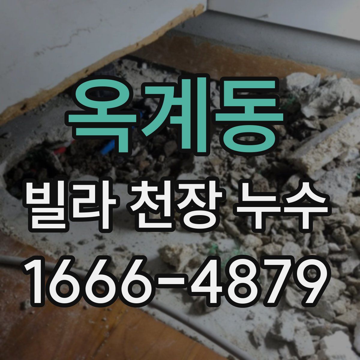 옥계동 빌라 천장 누수