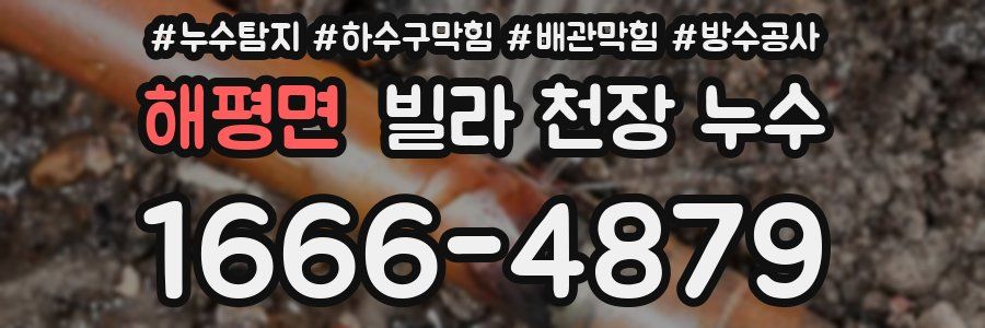 해평면 빌라 천장 누수