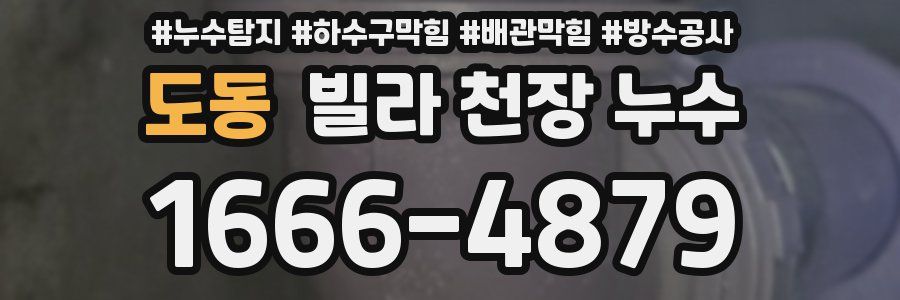 도동 빌라 천장 누수