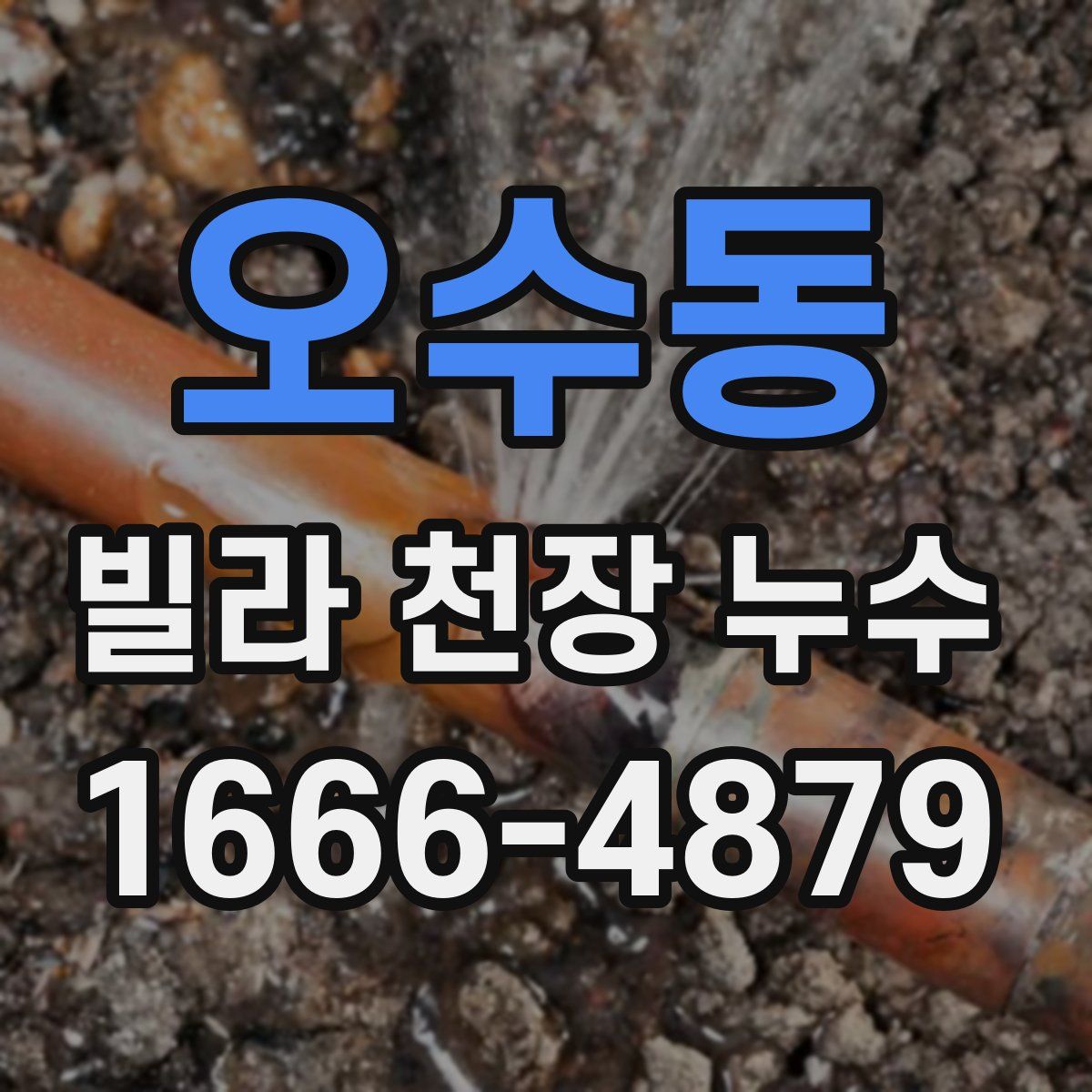 오수동 빌라 천장 누수