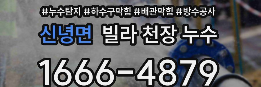 신녕면 빌라 천장 누수