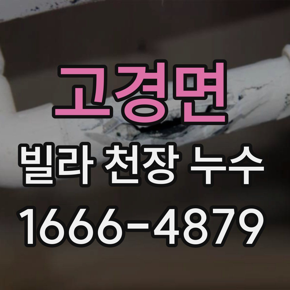 고경면 빌라 천장 누수