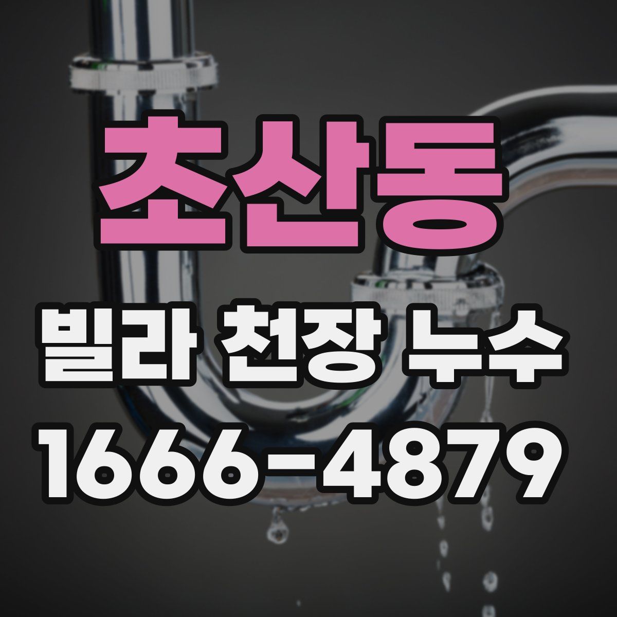 초산동 빌라 천장 누수