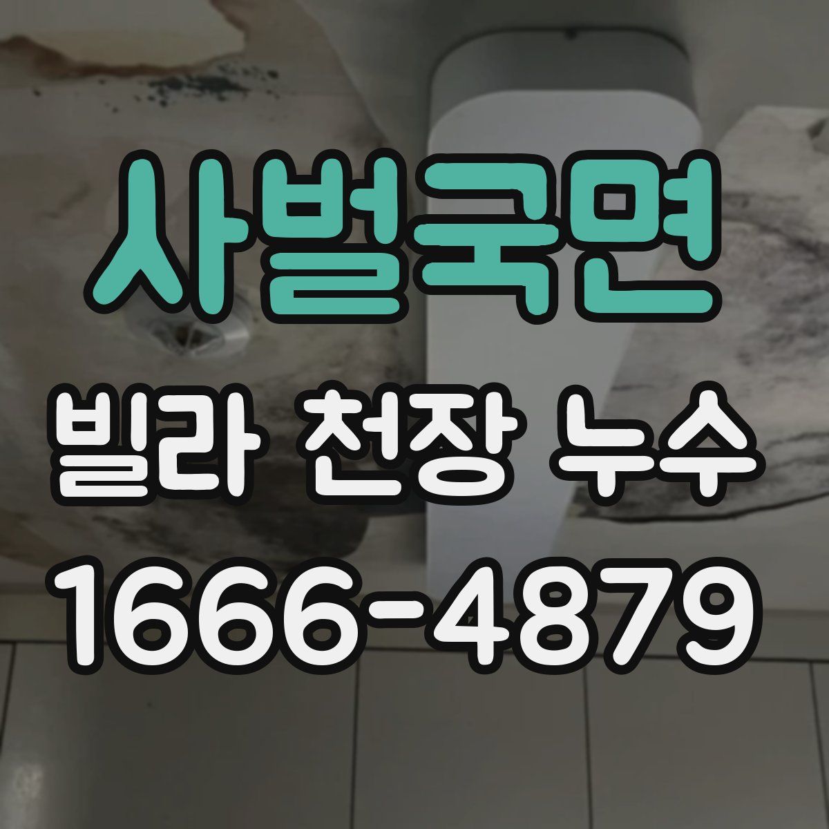 사벌국면 빌라 천장 누수