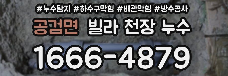 공검면 빌라 천장 누수