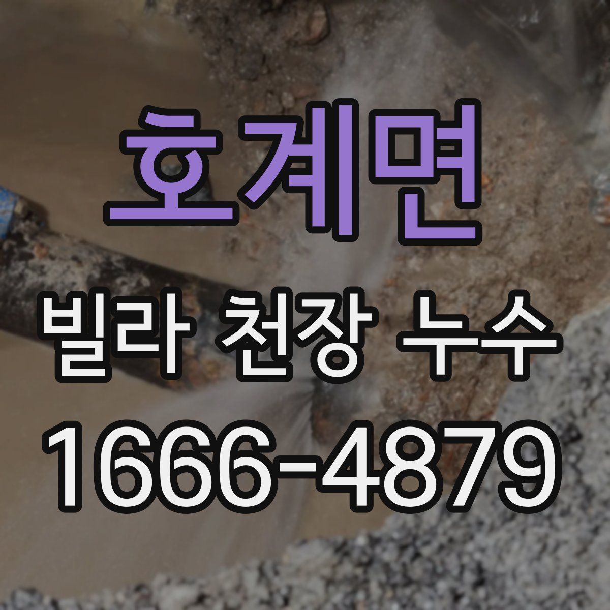 호계면 빌라 천장 누수