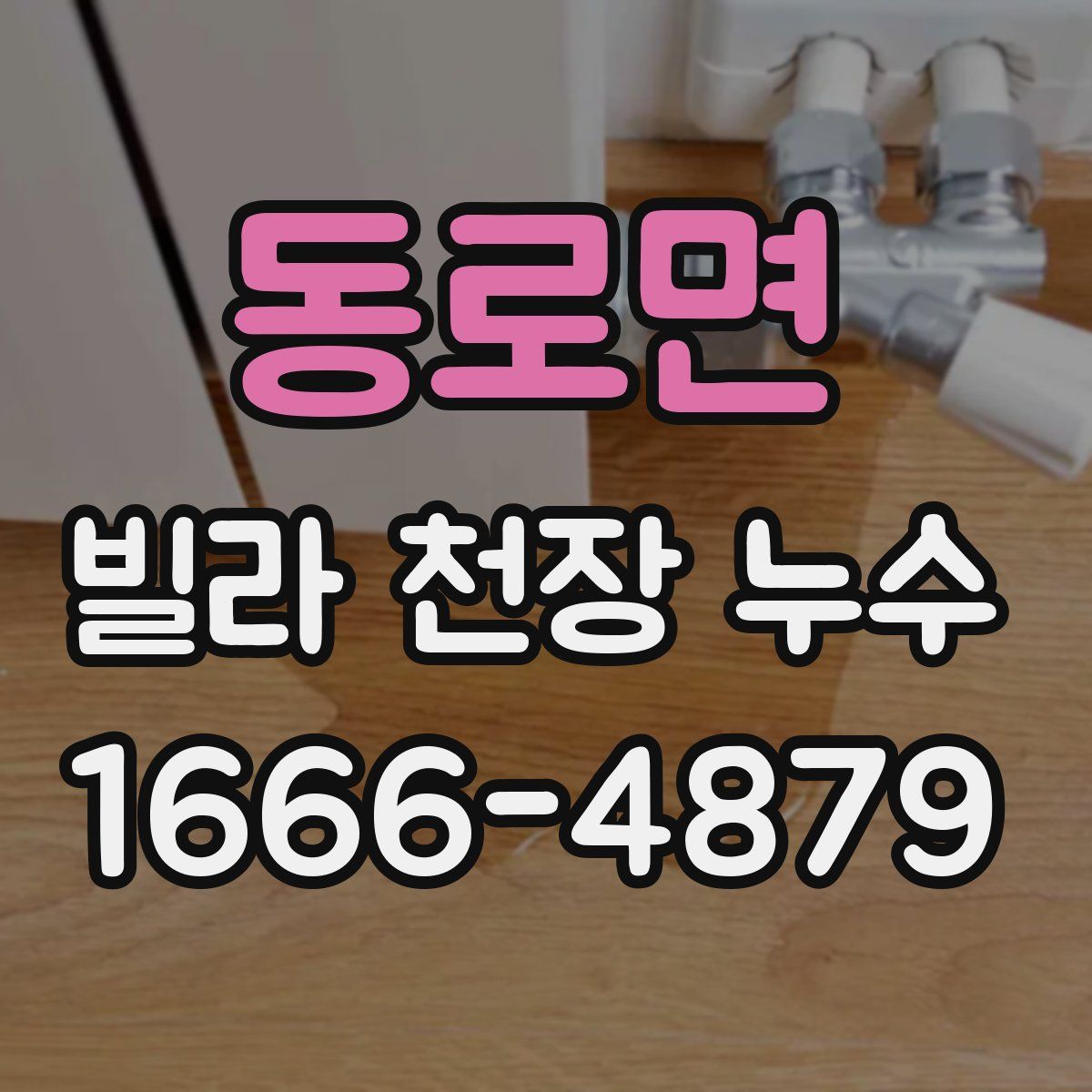 동로면 빌라 천장 누수