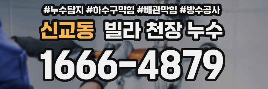 신교동 빌라 천장 누수