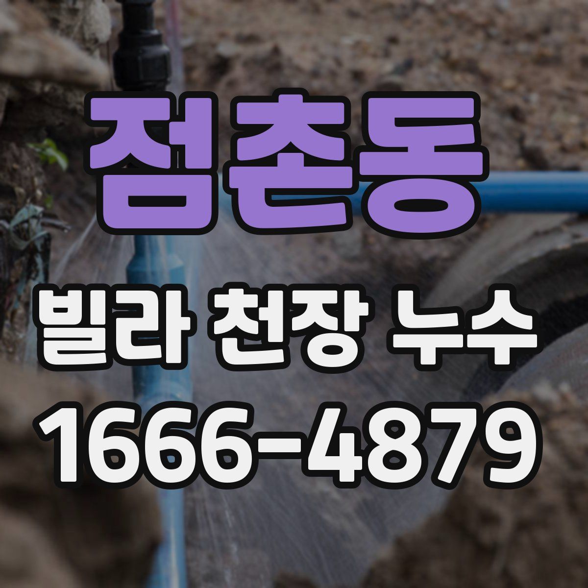 점촌동 빌라 천장 누수