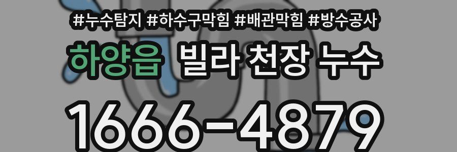 하양읍 빌라 천장 누수