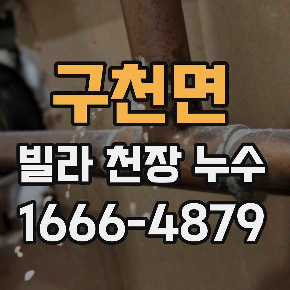 구천면 빌라 천장 누수
