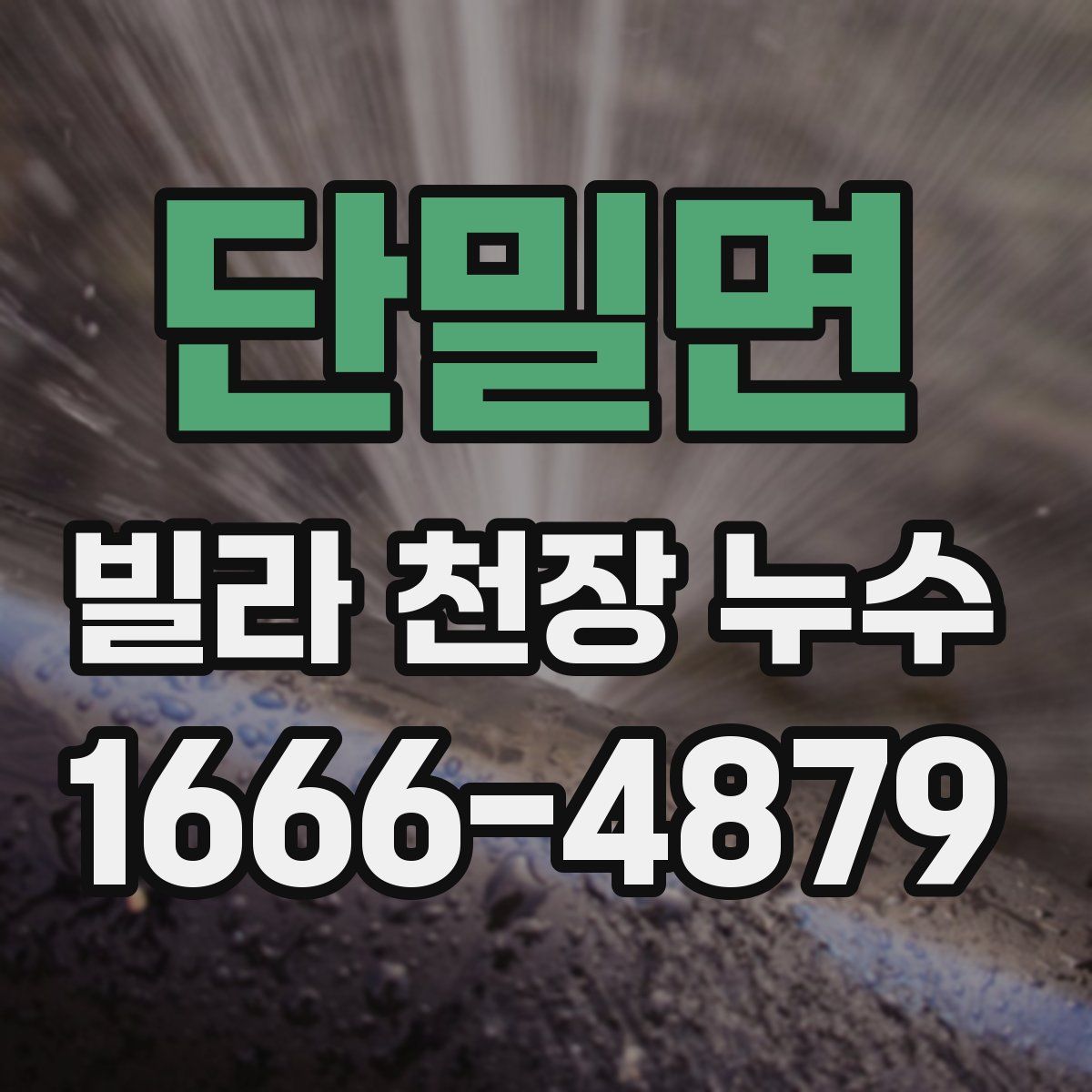 단밀면 빌라 천장 누수