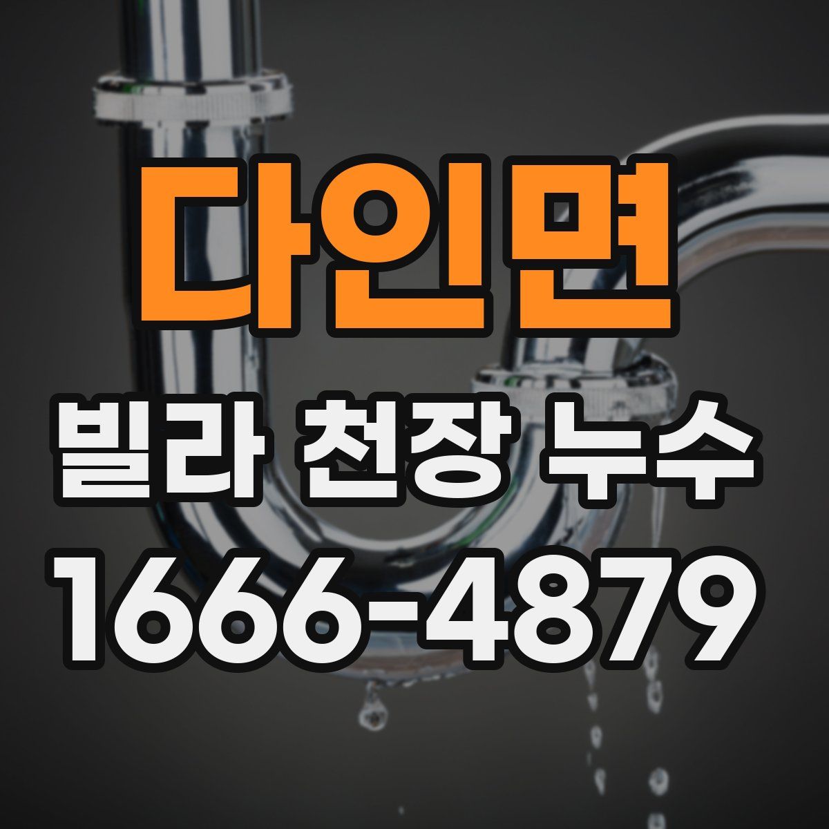 다인면 빌라 천장 누수