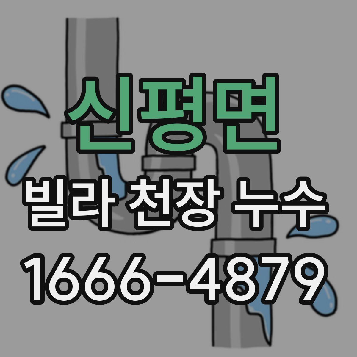 신평면 빌라 천장 누수