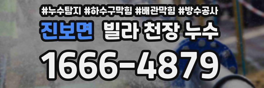 진보면 빌라 천장 누수